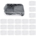 CroBlissful 20 Pcs 4 Inch Paint Tray Liners, Clear Plastic Pan Liners - size: 4 Inch