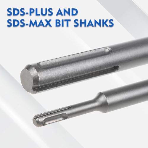 RENYU 9pcs Concrete Hole Saw Kit, SDS Plus and Max Shank