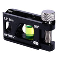 BETHEL 2.5 Inch Magnetic Torpedo Level Aluminum Alloy Pocket Conduit Level - color: Black 2.5in