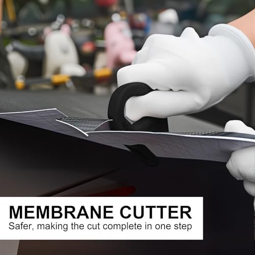 SINGARO Car Window Film Kit, 5PCS Car Glass Protective Window Wrap Tinting Privacy Film Tools, Including Vinyl Scraper, Felt Scraper, Cutter with Blade, Film Cutter, Spray Bottle - color: 5pc