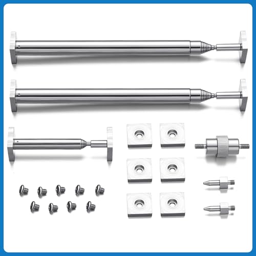 3 Pack Extendable Measuring Stick Tool Set Woodworking Measuring Tools Stick for Woodworking Carpentry Hobbies Remodeling Projects