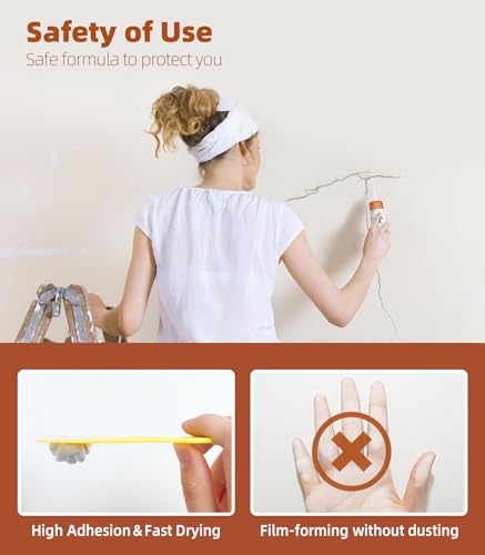 NINGOO Drywall Repair Kit,2 Pack Wall Repair Paste for Wall Holes & Cracks