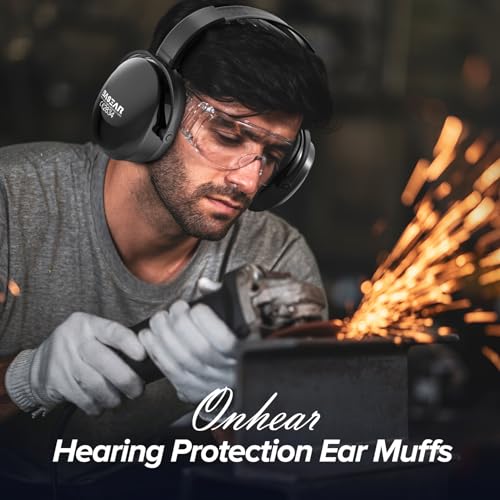 Ear Protection Headphones for Adults Kids, NoiseCancelling Headphones for Autism, Adjustable NoiseCancelling Ear Muffs, Earmuffs Hearing Protection, Effective Noise-Reducing Ear Muffs