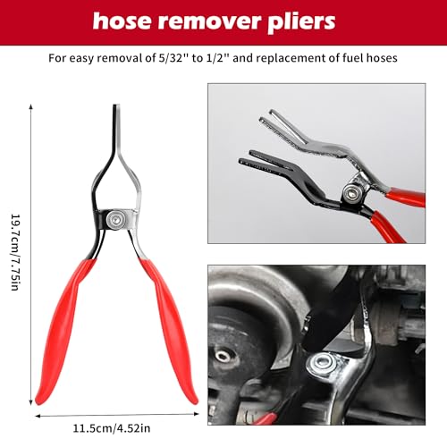 TOOLEAGUE 9Pcs Fuel Line Disconnect Pliers Set with Storage Case - size: 9pcs