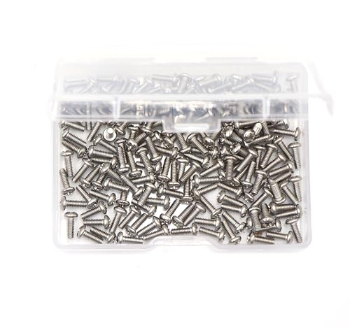 2#-56 x 3/16" Machine Screws, Phillips Pan Head, 100 Pack - size: 2#-56 * 3/16" 100pcs