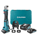 ZUPPER Mini PEX Crimp Tool Kit for 1/2", 3/4", 1" PEX Pipe Copper Rings - style: MP-1930 (kit with 3 PEX Crimp Dies F1807 1/2", 3/4", 1")