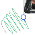 Auto Sunroof Drain Cleaning Tool, Car Wash Brush, 78 Inch Long Flexible Drain Brush Pipe Cleaners for Car, Auto Sunroof Pipe Cleaning Slim Drain Dredging Tool for Drains Sewers Windshields (2M) - color: 2m