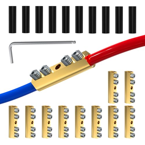 GKG 10PCS 6-10 AWG 6 8 10 AWG Gauge Screw Quick Wire Connectors Nut Kit