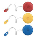 Sewing Tape Measure, Medical Body Cloth Tailor Craft Dieting Measuring Tape, 60 Inch/1.5M Dual Sided Retractable Ruler with Push Button Round(3 Pack, Red Yellow Blue) - color: Red Yellow Blue 3 pack