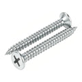 60pcs 1-1/2 inch Galvanized Wood Screws,Wood Screws for Drywall,Phillips Drive Self Tapping Dry Wall Screws - size: 1-1/2in(60pcs)
