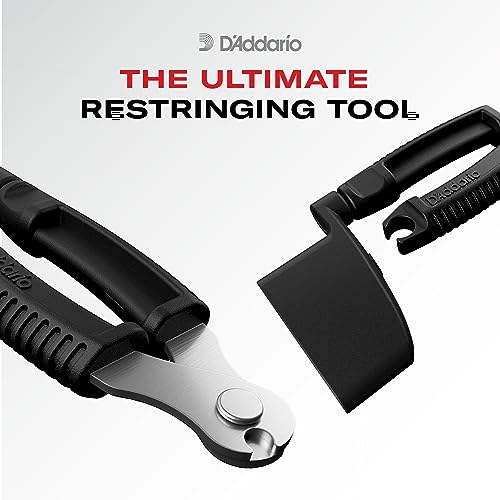 Planet Waves Bass Pro-Winder - Bass Guitar String Winder, Cutter, Bridge Pin Puller - All-in-One Tool - color: Black, style: Bass ProWinder