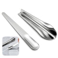 2 Pack Caulking Tool Kit, Metal Caulk Remover & Grout Cleaning Scraper, Silicone Finishing Tools for Wall Tile Gaps, Inside and Outside Corner Sealing Application, Bathroom Kitchen Shower Repair