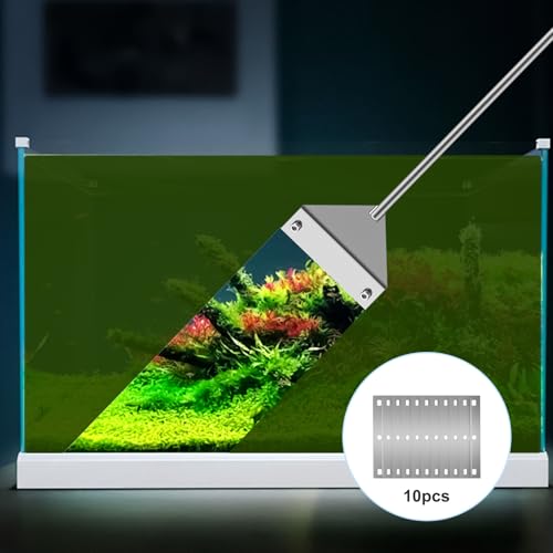 25 in Algae Scraper for Glass Aquariums - with Sheath, 10 Blades