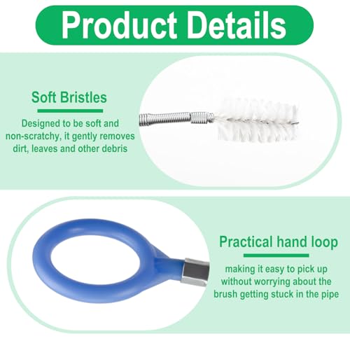 Auto Sunroof Drain Cleaning Tool, 120 Inch Flexible Tube Cleaning Brush - size: 120 Inch