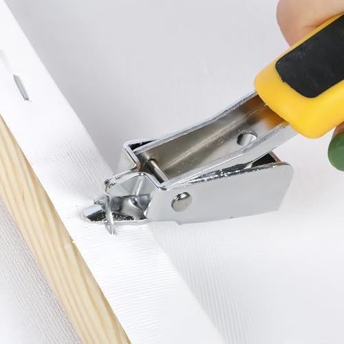 Staple Remover, Heavy Duty Staple Remover Tool,Upholstery Stapler Remover for Carpet,Wood,Floor, Furniture, Construction, Industrial Staple Lifter Removes Flooring, Carton Box Staples(Yellow) - style: 1pc Staple Remover（Yellow）