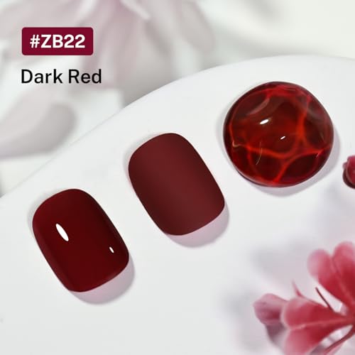 OpenLive 16.5ml Dark Red Nail Polish Large Volume Nail Polish - color: Dark Red