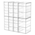 Vtopmart Acrylic Desk Organizer with 32 Drawers for Office, Makeup, Crafts - style: E