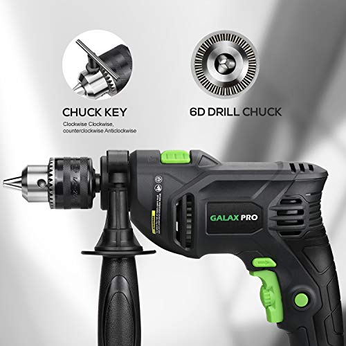 GALAX PRO 5Amp 1/2-inch Hammer Drill with 105pcs Accessories - style: Hammerdrill with 105pcs Accessories