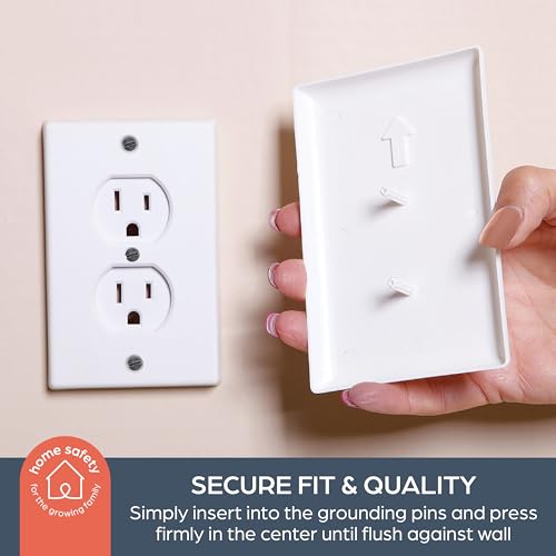 Dreambaby CoverPlug Paintable Outlet Plug Cover for Baby Safety -Electrical Wall Plate Socket Guard Protector (4 Pack) - size: 4 Count (Pack of 1)