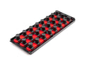 TEKTON 3/4 Inch Drive 3-Rail Socket Organizer Set, Red (24-Tool) | OST36124 | Made in USA - color: Red, size: (24-Tool), style: 3-Rail
