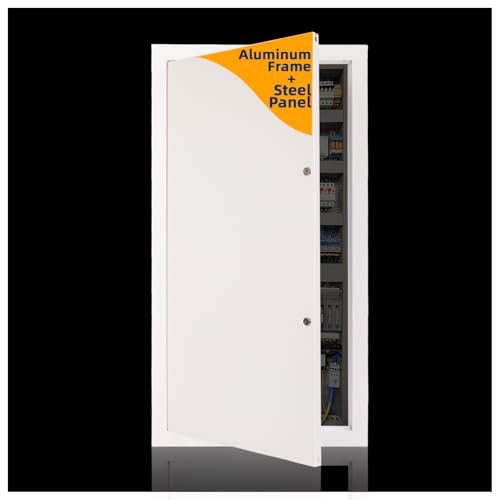 14x29 Access Panel for Drywall,Metal Drywall Access Panel for Plumbing | Wall Access Panel for 14x29 Hole,Access Door for Attic Basement Bath,Thicken 1mm Steel&Aluminum Frame,Outer Size 15.5"x30.5" - size: 14"Wx29"H