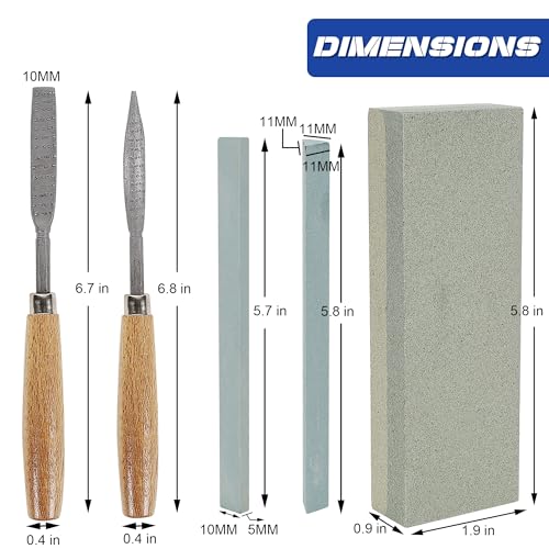 Lulu Home 13 PCS Wood Chisel Set with Canvas Bag