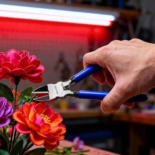 6" Wire Cutters for Crafting Floral Wire Clipper Snips - color: 6"- 1 Pack