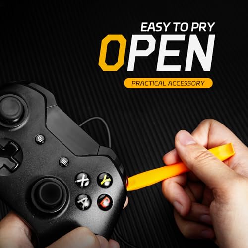 JOREST 32-In-1 Small Precision Screwdriver Set Magnetic, Eyeglass Repair Kit, Gadgets Gifts for Men, Multi Bit Mini Screwdriver with Torx Bits for Electronics, Glasses, PS5/4, Camera, Phone, Laptop - style: Black & Orange Contrast
