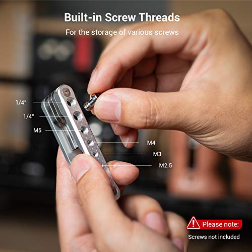 SMALLRIG Folding Tool Set with 7 Functional Tools for Camera - AAK2213D - color: Silver