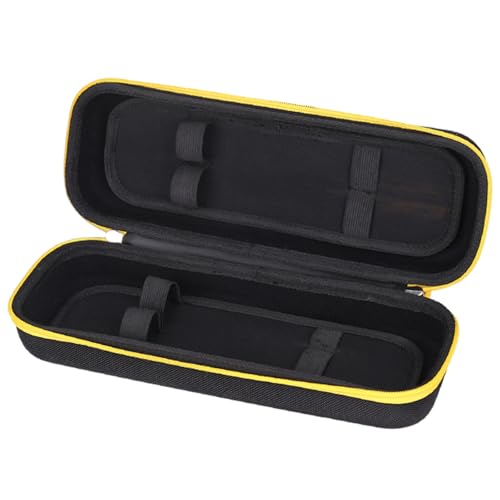 Hard Storage Case for HURRICANE/MECHEER/WFOEJEJ/WORKPRO/Milwaukee Wood Chisel Set - Travel Box Suitable for 4/8 Piece&Complete Sets of Chisels(Box for Sale) (Black & Yellow, S (4 PCS)) - size: S (4 PCS)