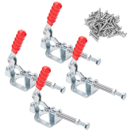 4-Pack, 302F Push Pull Toggle Clamp, 300 lb Holding Capacity - style: 302F,4PK