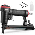 3PLUS H7116SP 22 Gauge 3/8-Inch Crown Pneumatic Upholstery Stapler for 71 Series Staples, 1/4-Inch to 5/8-Inch