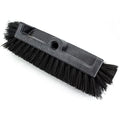 SPARTA Multi-Level Tile Scrub Brush 12" Wide Brush Head, Heavy-Duty Tile Cleaning Brush with End Bristles for Commercial Tiles, Tubs and Floor, Plastic, 12 Inches, Black - color: Black