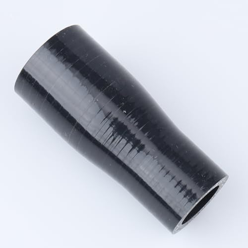 AC PERFORMANCE ID 1" to 3/4" Straight Silicone Hose Reducer Black - color: Black, size: ID 1" to 3/4" (25mm to 19mm)