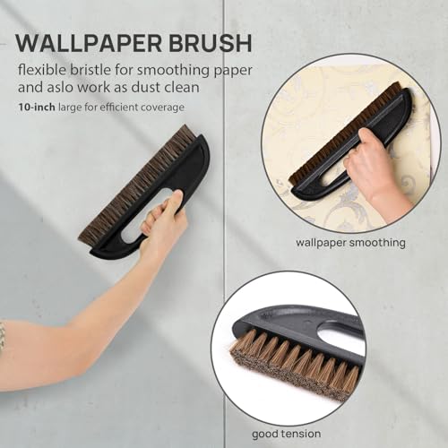 NEWISHTOOL Wallpaper Tools, Peel & Stick Contact Paper Smoothing Tool Kit