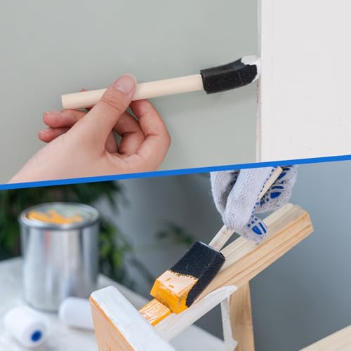 Mister Rui Paint Roller Kit, 25 Pack, 2 Inch Microfiber Paint Rollers - size: 2 inch (Pack of 25)