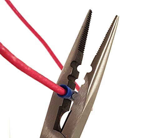 Titan Tools 11400 9-Inch Pistol Grip Needle Nose Pliers and Crimper - size: 9"