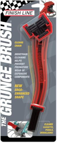 Finish Line Grunge Brush Chain: Gear and Chain Cleaning Tool (Pack of 6) - size: 1 Count (Pack of 6)
