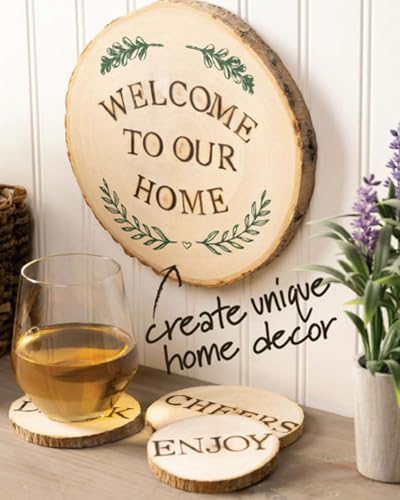1/2" Wood Burning Letter Kit, 36Pcs Alphabet and Number Branding Iron - color: 1/2", 36 Pcs