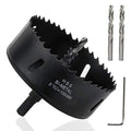 BI -Metal Hole Saw 100mm/3-15/16" Dia Cutting Dia Hole Drilling Cutter - color: black, size: 3-15/16"