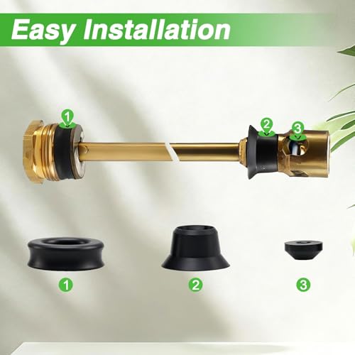 2 Sets of Outside Wall Faucet Repair Seal Kit Compatible with Woodford Model 14 16 17 19 22 V22, Sillcock Rubber Seal Kit Replace# 30560,30008,30459