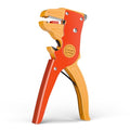 VCELINK Automatic Quickstrip Wire Stripper & Cutter 2-in-1, Red - color: Orange