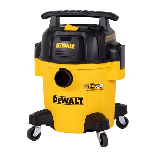 DEWALT STEALTHSONIC 5 Gallon Ultra Quiet Wet Dry Shop Vac DXV05P-QT - size: 5 Gallon