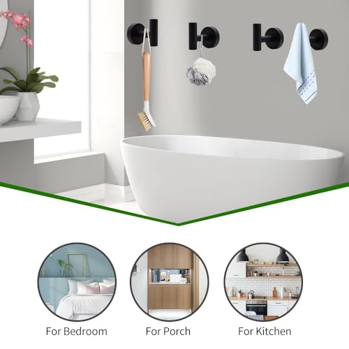10pcs Matte Black Retractable Bathroom Hardware Set, - color: 10pcs 24" Black