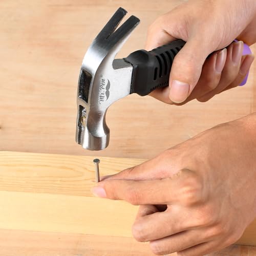 Mr. Pen- Claw Hammer, 8oz, Purple, Magnetic - color: Purple