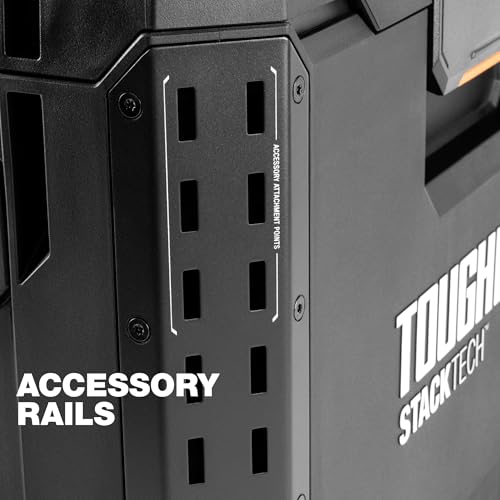 ToughBuilt StackTech Large Stackable Tool Box with Lock Points, IP65 Rated - size: Compact