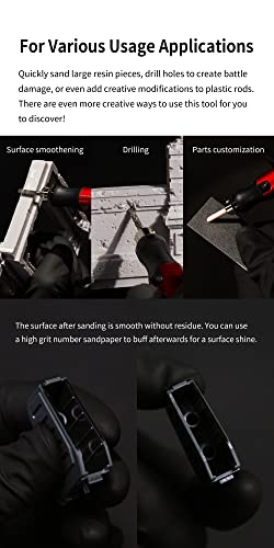 USB Charge Portable Electric Micro Sanding Pen For Hobby Model Craft,Sanding, Polishing, Drilling, Etching, Engraving, DIY Crafts (ES-P sanding pen)