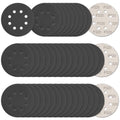 100Pcs 5 Inch Sanding Discs Hook & Loop 8-Hole Wet Dry Sandpaper 320 Grit - style: 100Pcs 320 Grit
