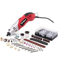 Hi-Spec Rotary Tool Kit 170W 1.4A with Dremel Compatible Bit Accessories - color: Silver