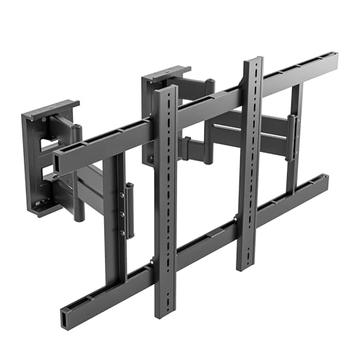 Corner TV Wall Mount for 55-150 inch TV, TV Bracket Hold 386 lbs - size: 55-150 inch